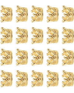 126ZY001-14-30p  Mini Crown Charm Jewelry Charms Spacer Beads Miniature Ornament Pendant for DIY 