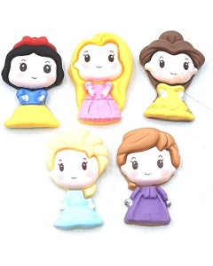 128LZ001-03-100p-128LZ001-03  100p Girls Cute Charms Resin for DIY Crafts